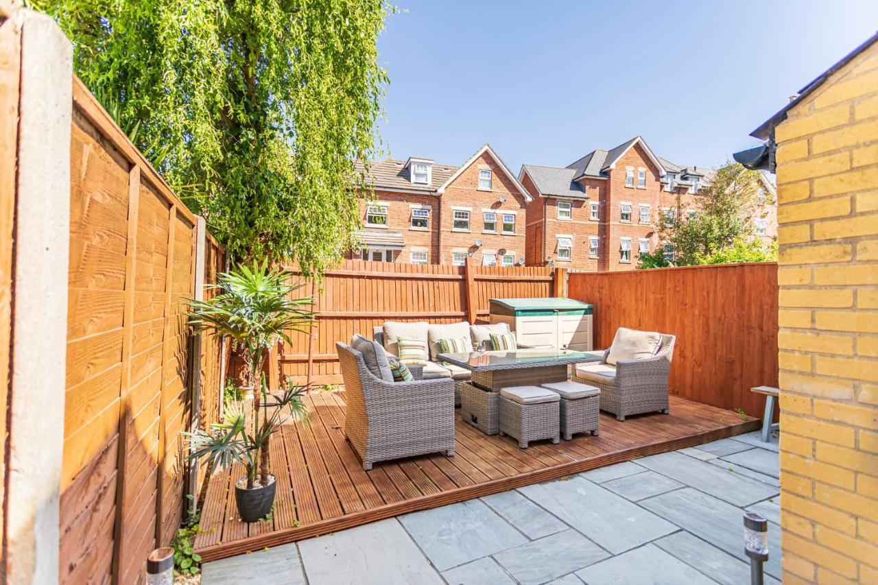 Modern 3 Bed, Heart Of Ashley Cross, 5 Mins To Sandbanks Poole Exteriör bild