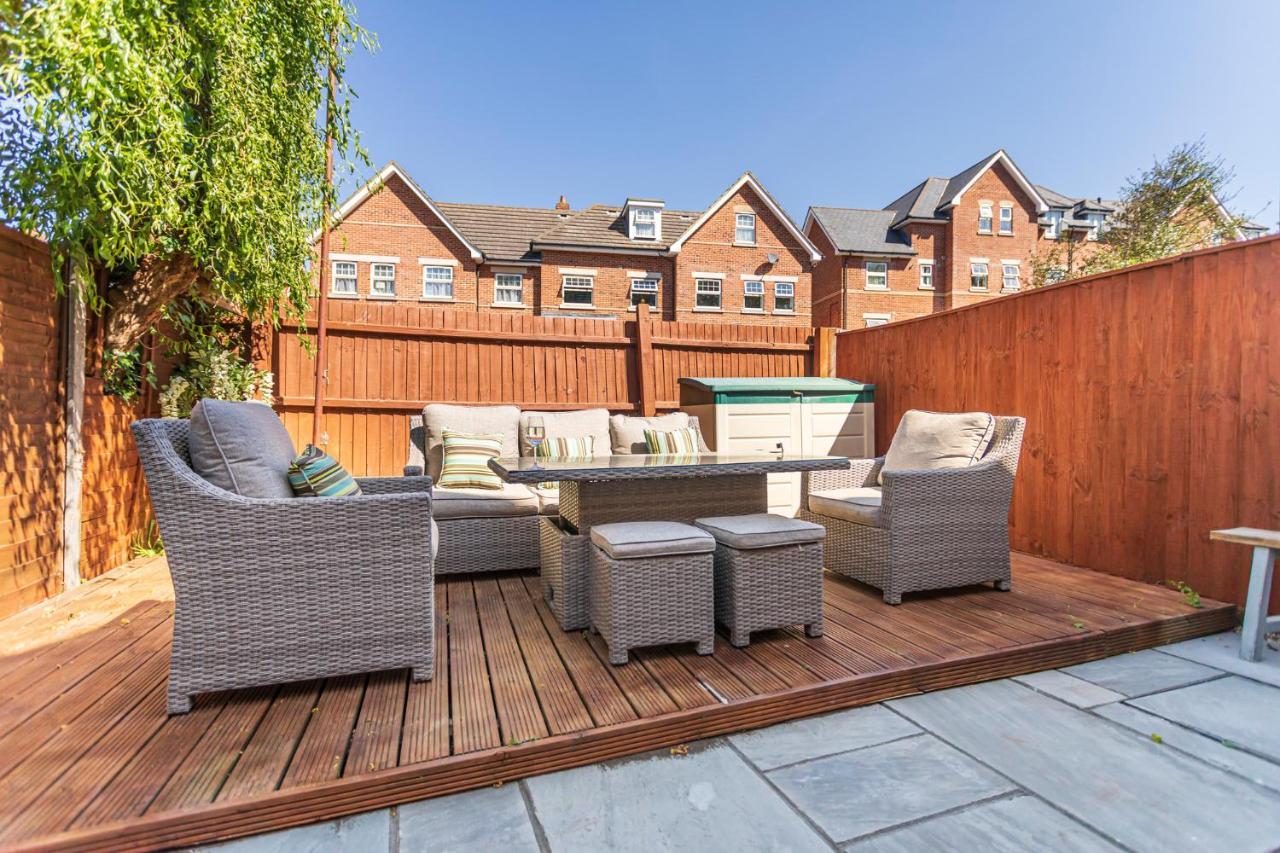 Modern 3 Bed, Heart Of Ashley Cross, 5 Mins To Sandbanks Poole Exteriör bild